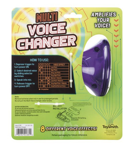 Multi Voice Changer (Toysmith)
