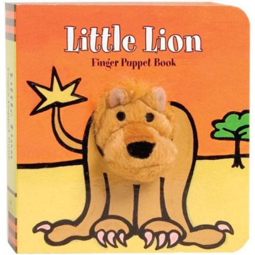 Little Lion- Finger Puppet book