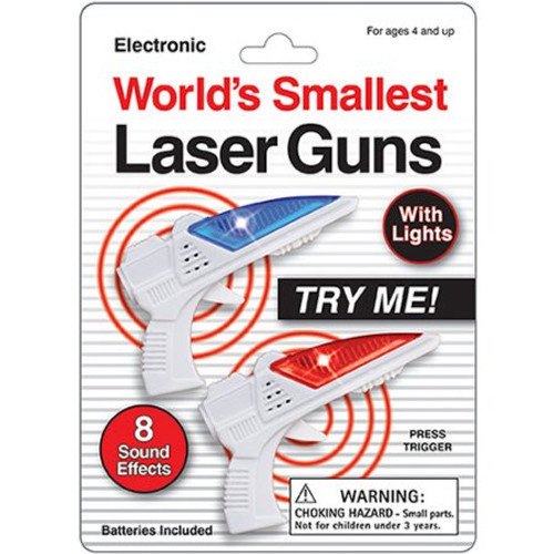 World's Smallest Laser Guns