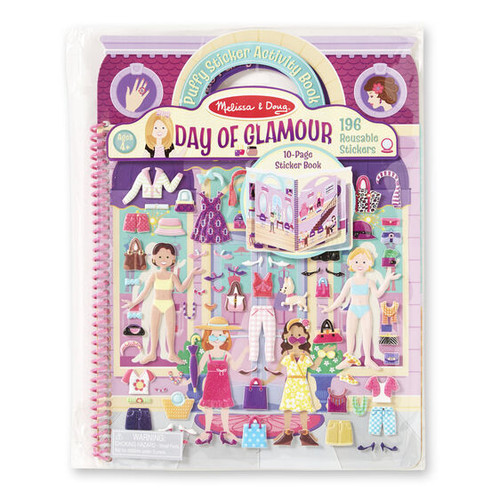 Deluxe Puffy Stickers - Day of Glamour