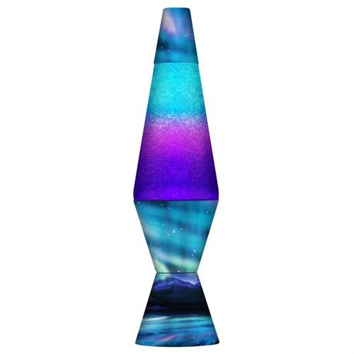 Lava Lamp - 14.5" Colormax Northern Lights Glitter