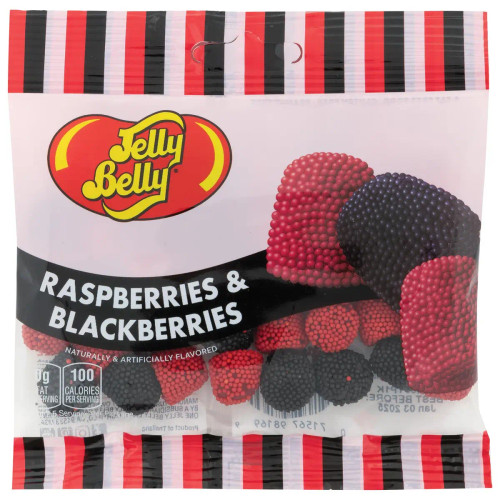 Jelly Belly - Raspberry & Blackberry Bag (2.75 oz)