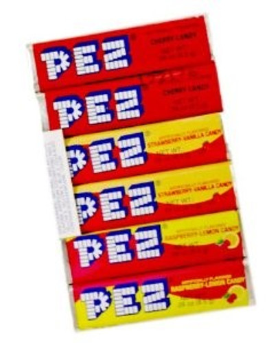 Pez 6-Pack Refill