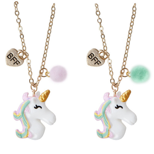 Unicorn BFF Necklace 2pc