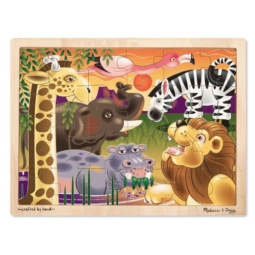 African Plains Jigsaw Puzzle - 24 Piece