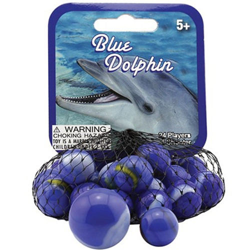 Marbles Net - Blue Dolphin