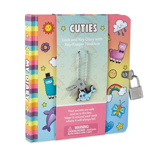 Diary - Cutie with Key-Keeper Necklace