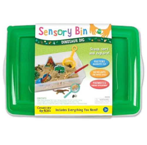 Sensory Bin -  Dinosaur Dig