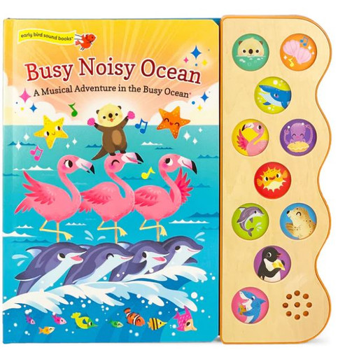 Busy Noisy Ocean - 10 Button Sound Book
