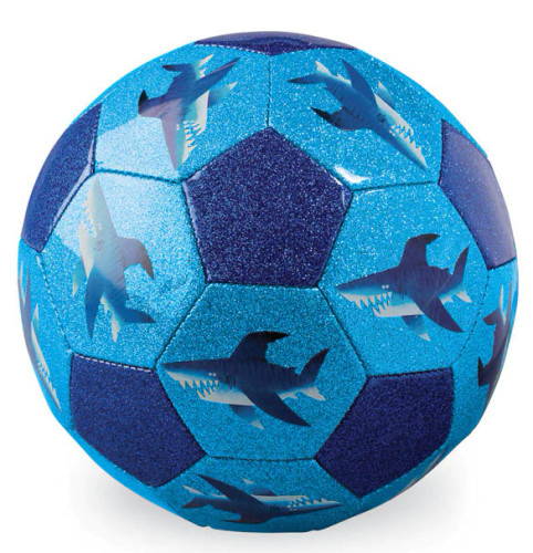 Size 3 Glitter Soccer Ball - Shark City