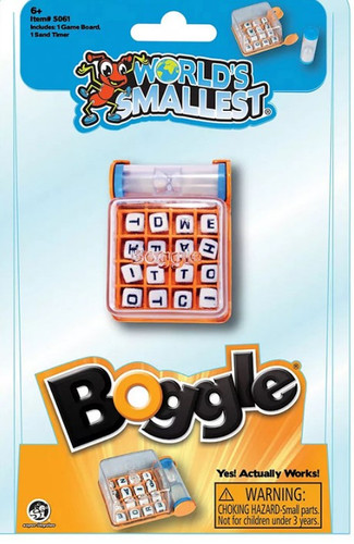 World's Smallest Boggle