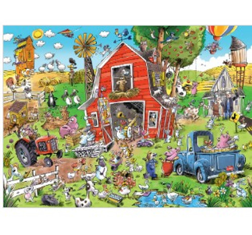 Doodletown Farmyard Folly - 1000 Piece