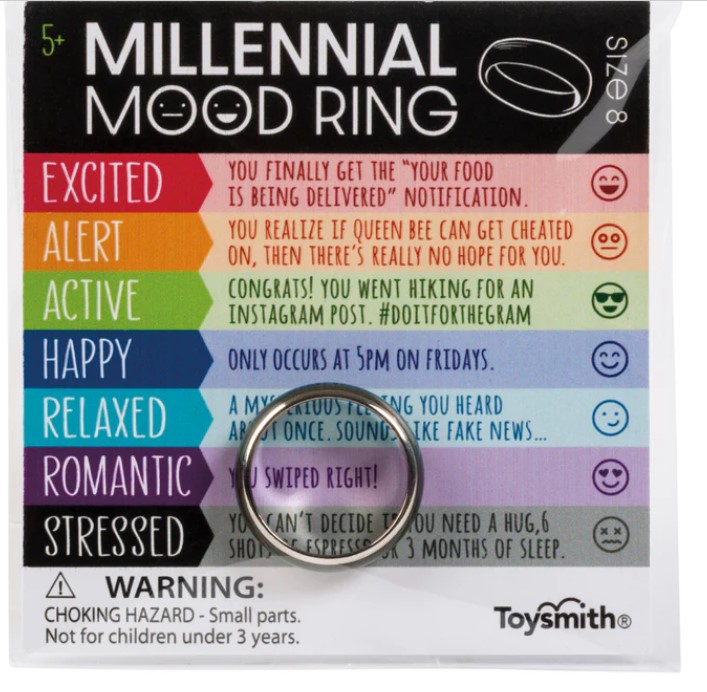 Millennial Mood Rings The Smiley Barn
