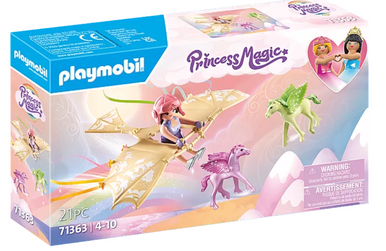 Playmobil Trip With Pegasus Foals In The Clouds