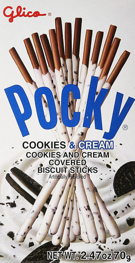Pocky様　２点セット Pocky Cookies & Cream 2.47oz | Ezaki Glico USA Corporation