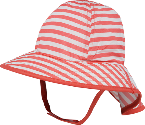 Coral White Stripe|Rayure blanche corail|PRI
