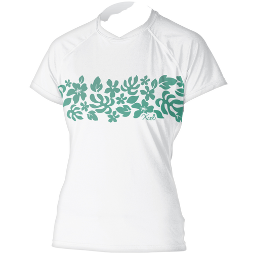 White/Floral Tapa Print|Blanc/Imprimé floral Tapa|PRI