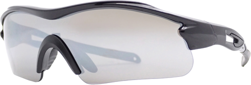 Black/Grey Lens Silver Mi|Miroir argenté à verres n|PRI