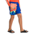 Retro Orange Pixel Half D||ALT