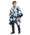 Summit Navy Abstract Flor|Imp. floral abstrait mari|ALT