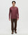 Deep Burgundy Heather|Deep Burgundy Heather|ALT