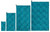 Deep Teal/Borealis Ripple|Ondulations sarcelles pro|ALT