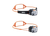 Black/Orange|Noir/Orange|ALT