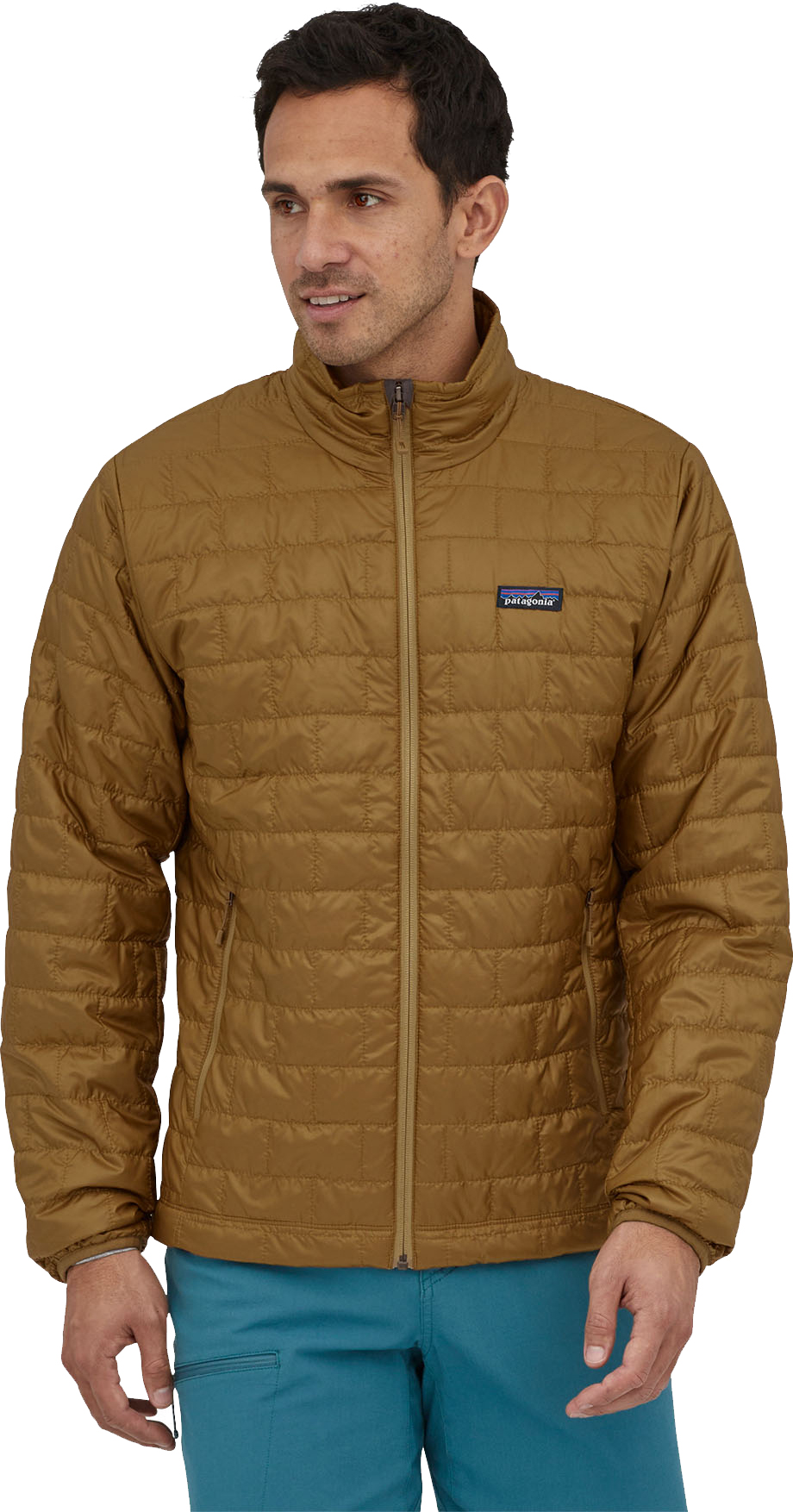 patagonia orange puffer