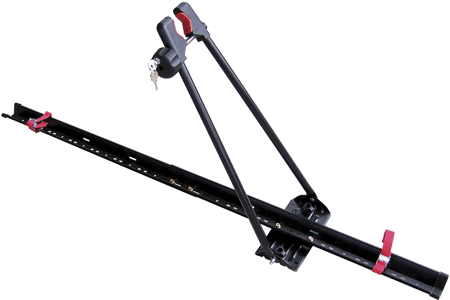 Upright Roof Mount Bike Rack, Aluminum Bicycle Carrier for Roof