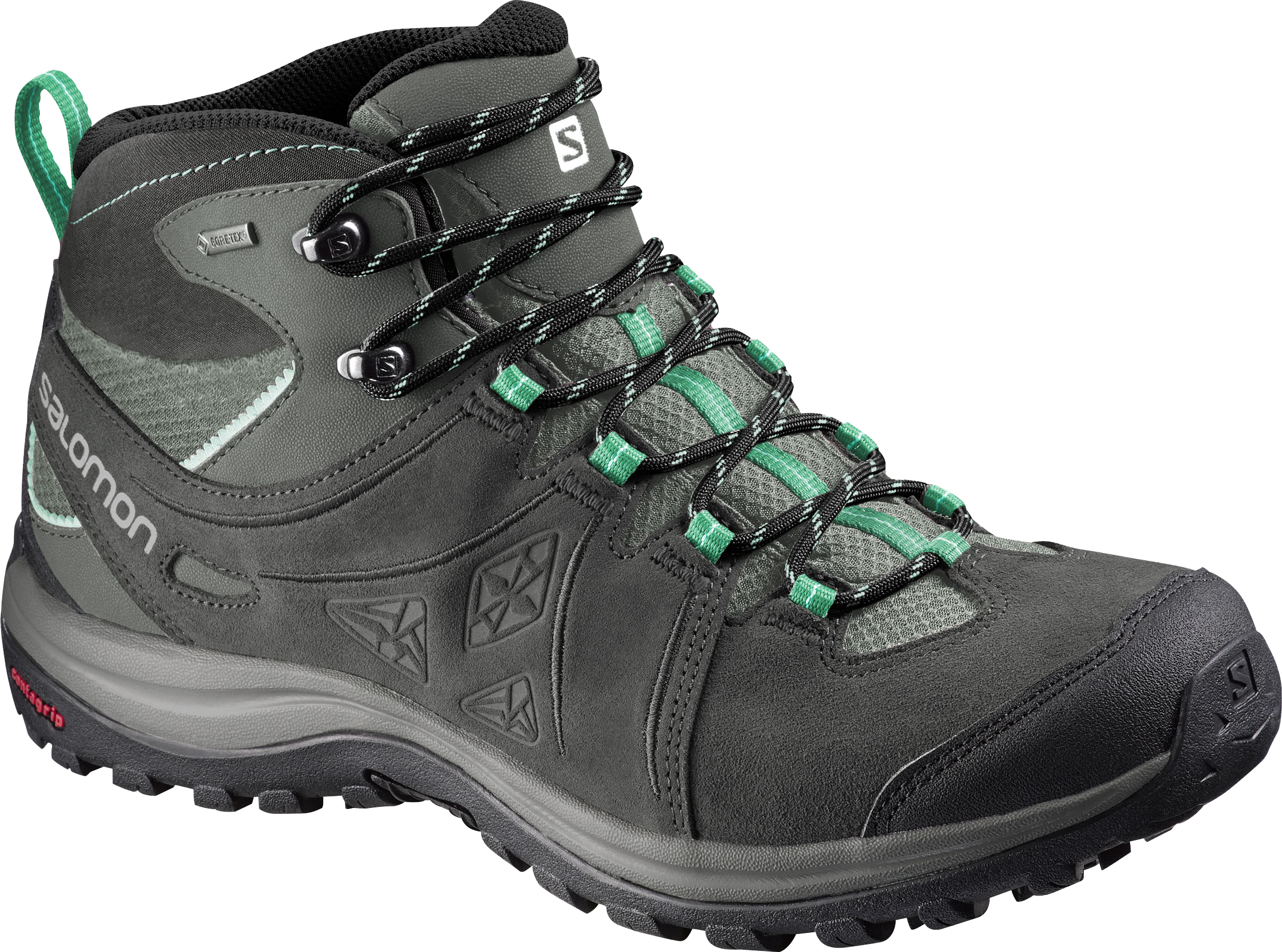 Salomon Ellipse 2 Mid Leather Gore-Tex Light Trail Shoes - Women's