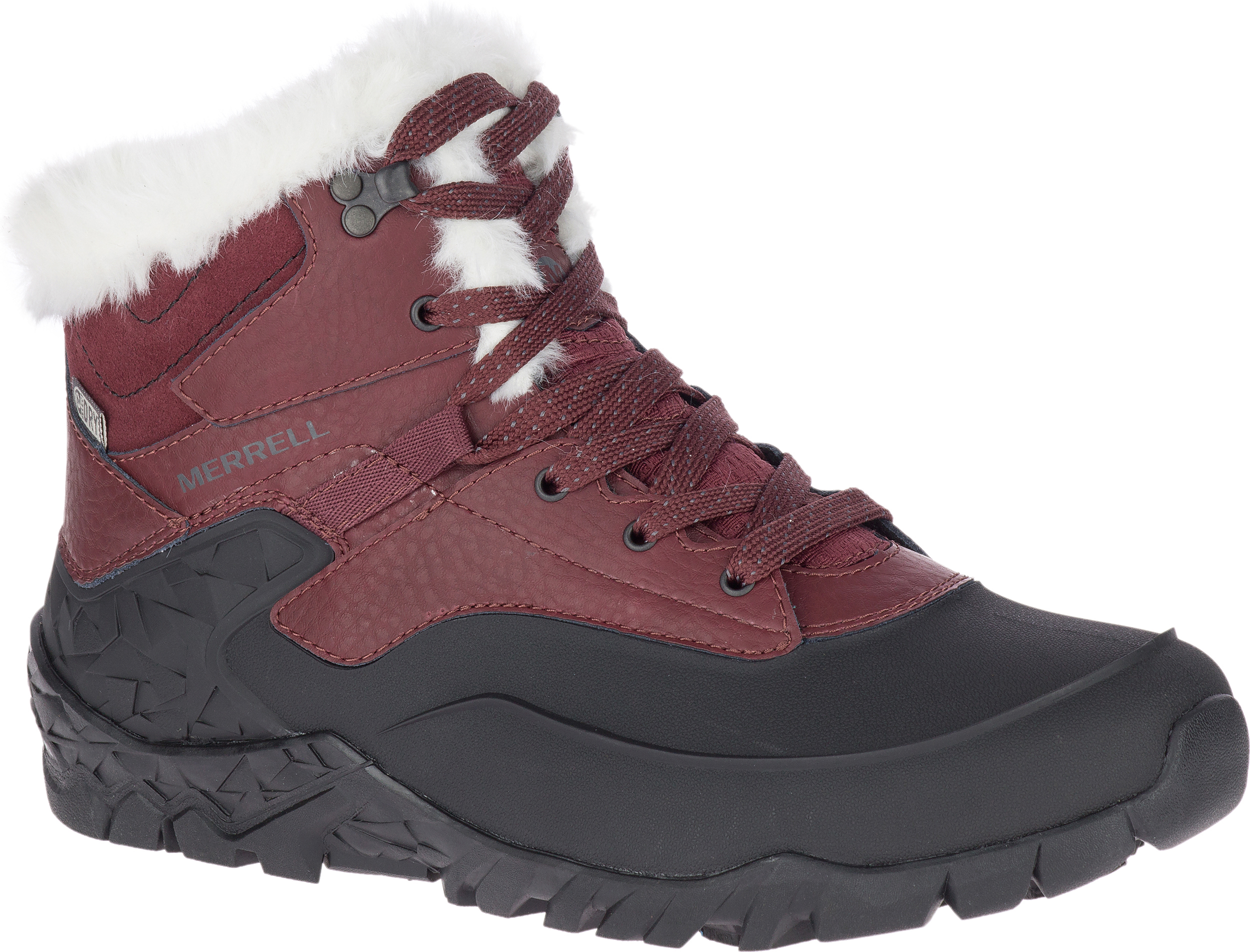 メレルAURORA 6 ICE+ WATERPROOF Merrell Women's Aurora 6 Ice+ Wp Winter Boot, Merrell Tan
