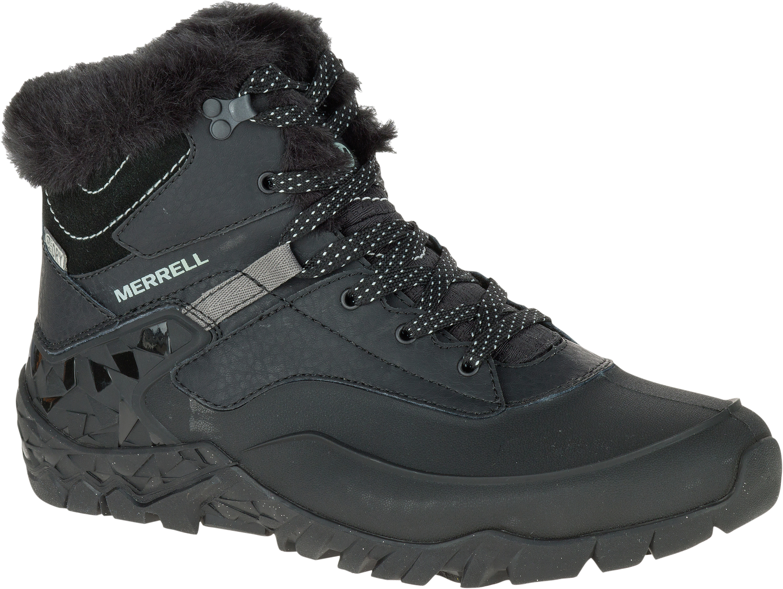 メレルAURORA 6 ICE+ WATERPROOF Merrell Women's Aurora 6 Ice+ Wp Winter Boot, Merrell Tan