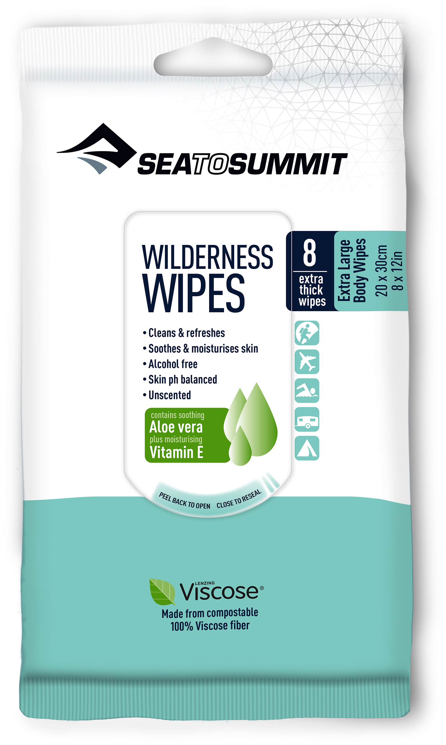 Sea To Summit Wilderness Wipes | MEC