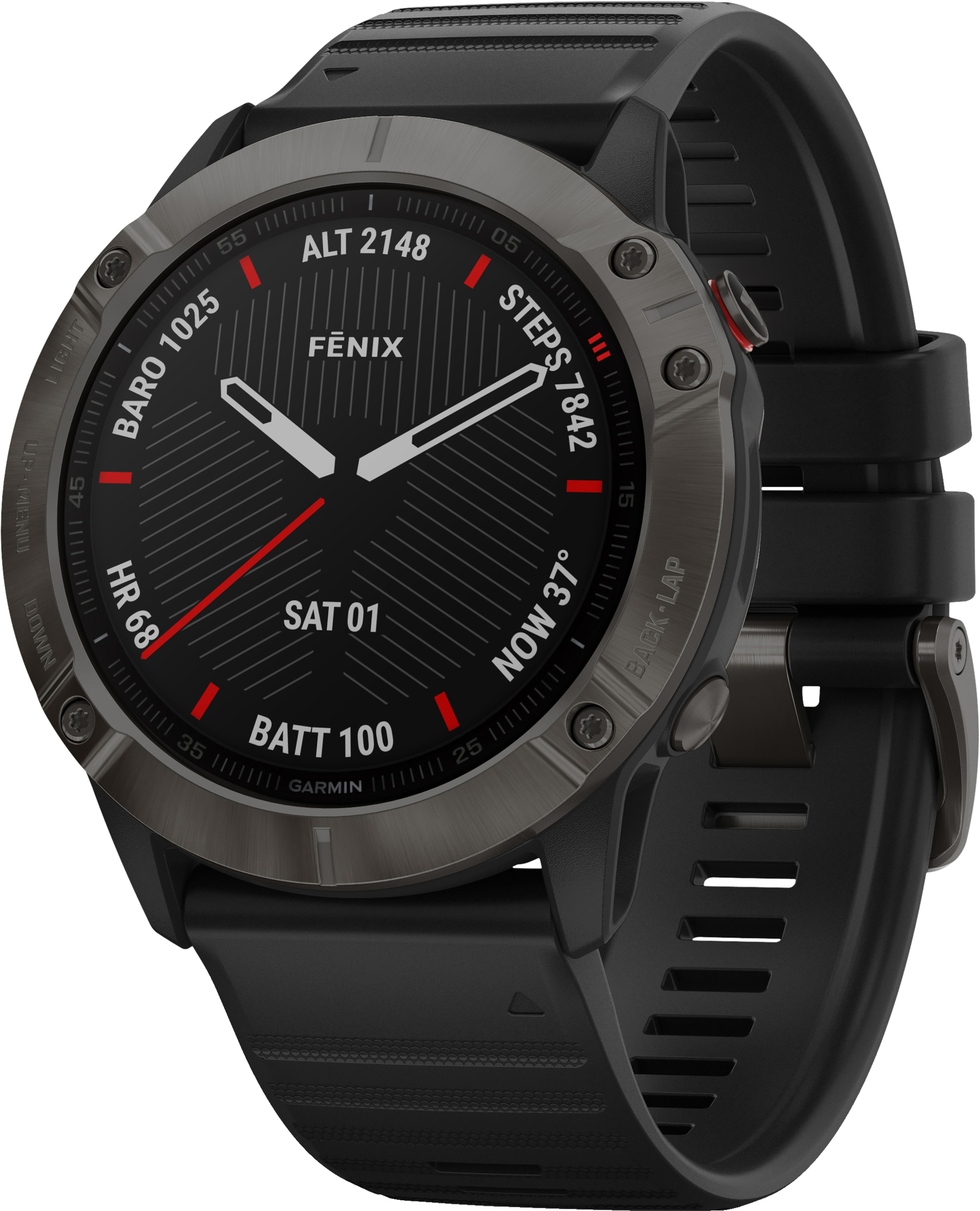 GARMIN - 【美品】Garmin ガミン Fenix 6X Sapphire (0837) Garmin fenix® 6X - Pro & Sapphire Editions | GPS Smartwatch