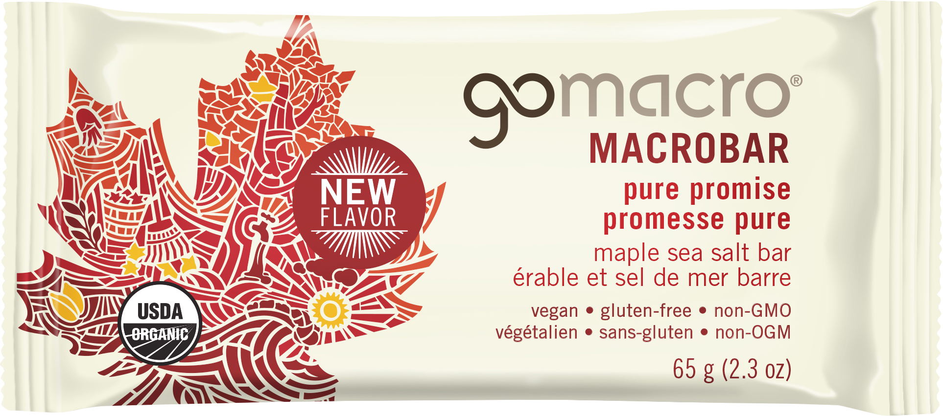 GoMacro Maple Sea Salt Bar | MEC