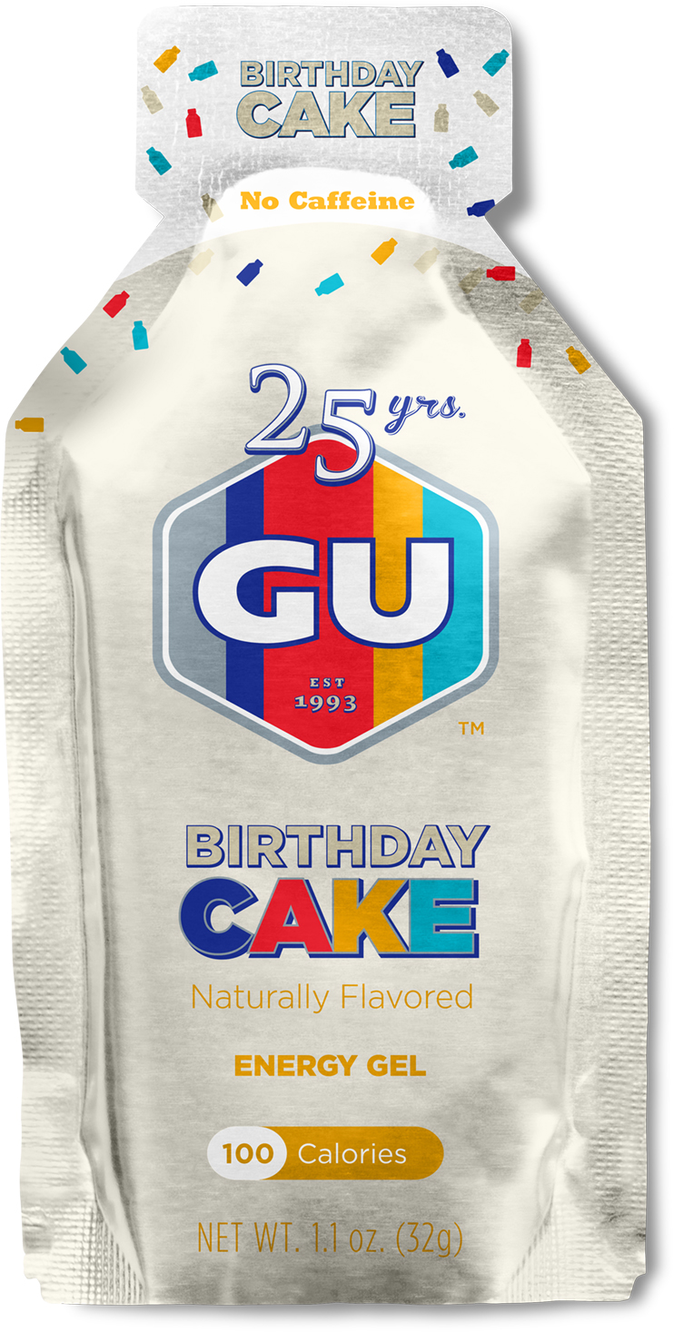 GU Energy Labs Celebrates 25 Years with Launch of Birthday Cake Energy Gel