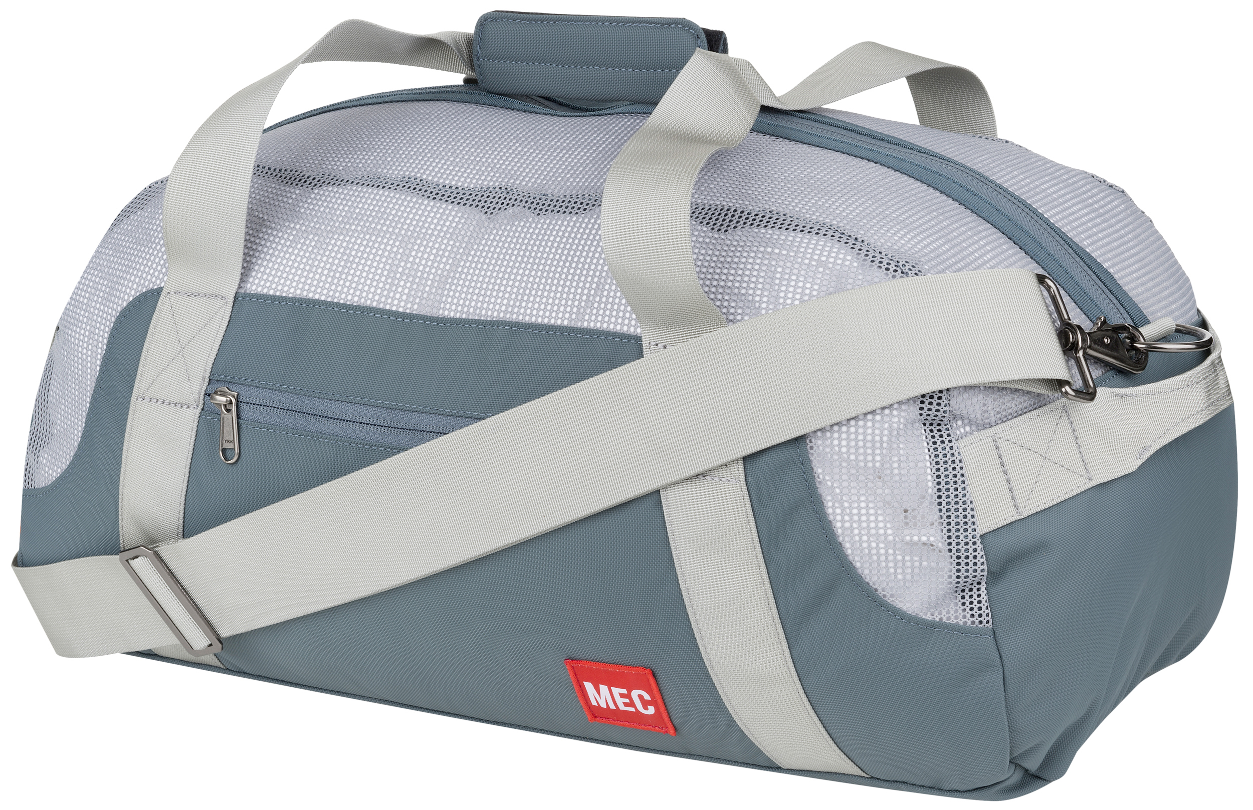 ★EMS★ MESH MEDIUM DUFFLE BAGLIGHT BEIGE MESH MEDIUM DUFFLE BAG-LIGHT BEIGE - EMIS