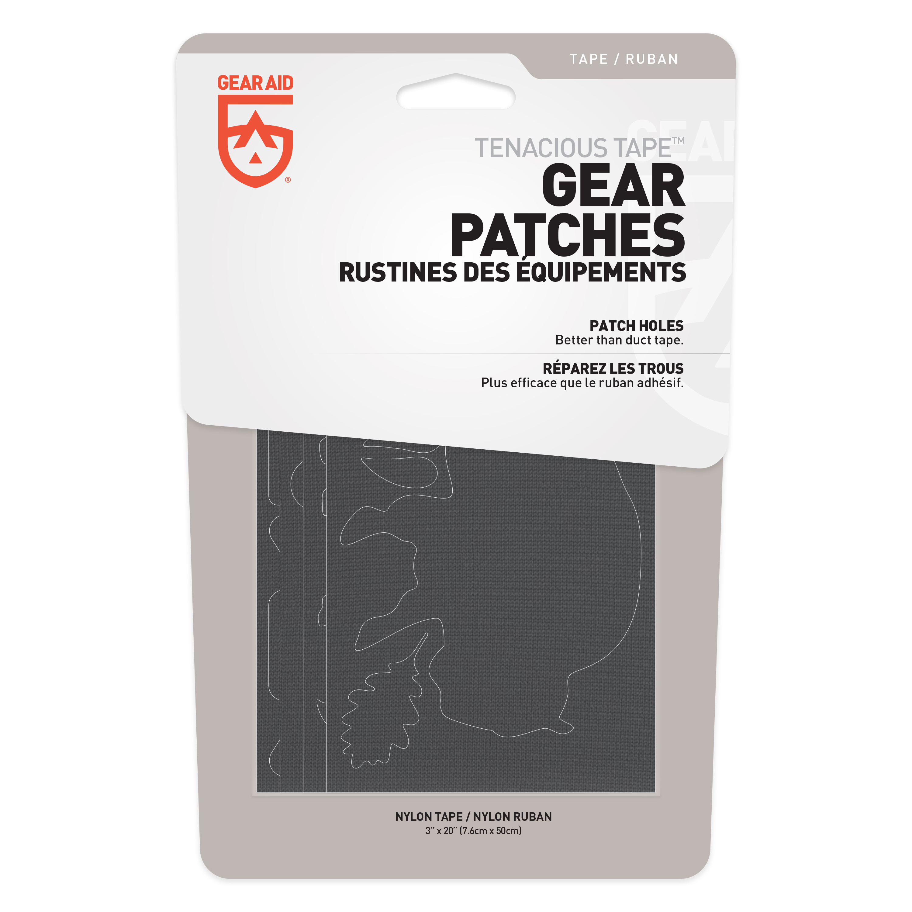 Gear Aid Tenacious Tape pour tissu enduit silicone