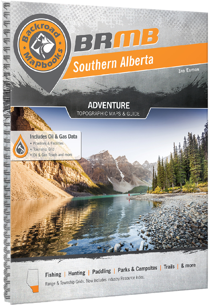 Free Alberta Backroad Maps Backroad Mapbooks Southern Alberta | Mec