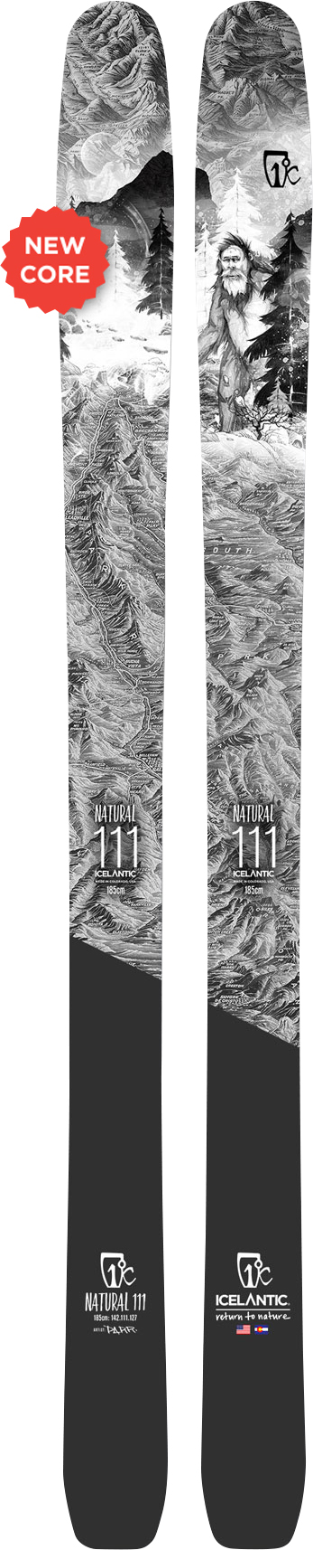 Icelantic Natural 111 Skis - Unisex | MEC