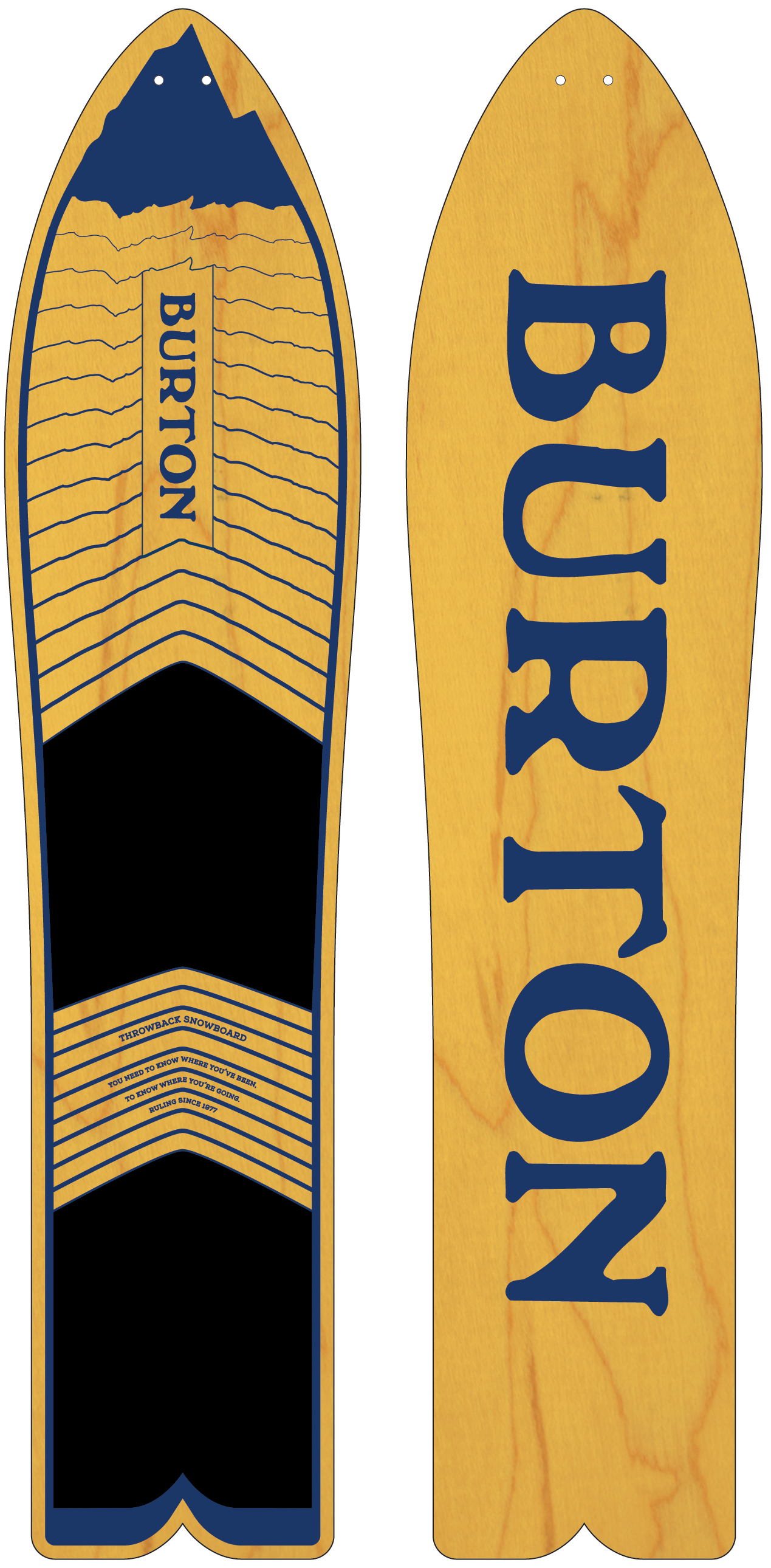 Burton Throwback Snowboard - Unisex | MEC