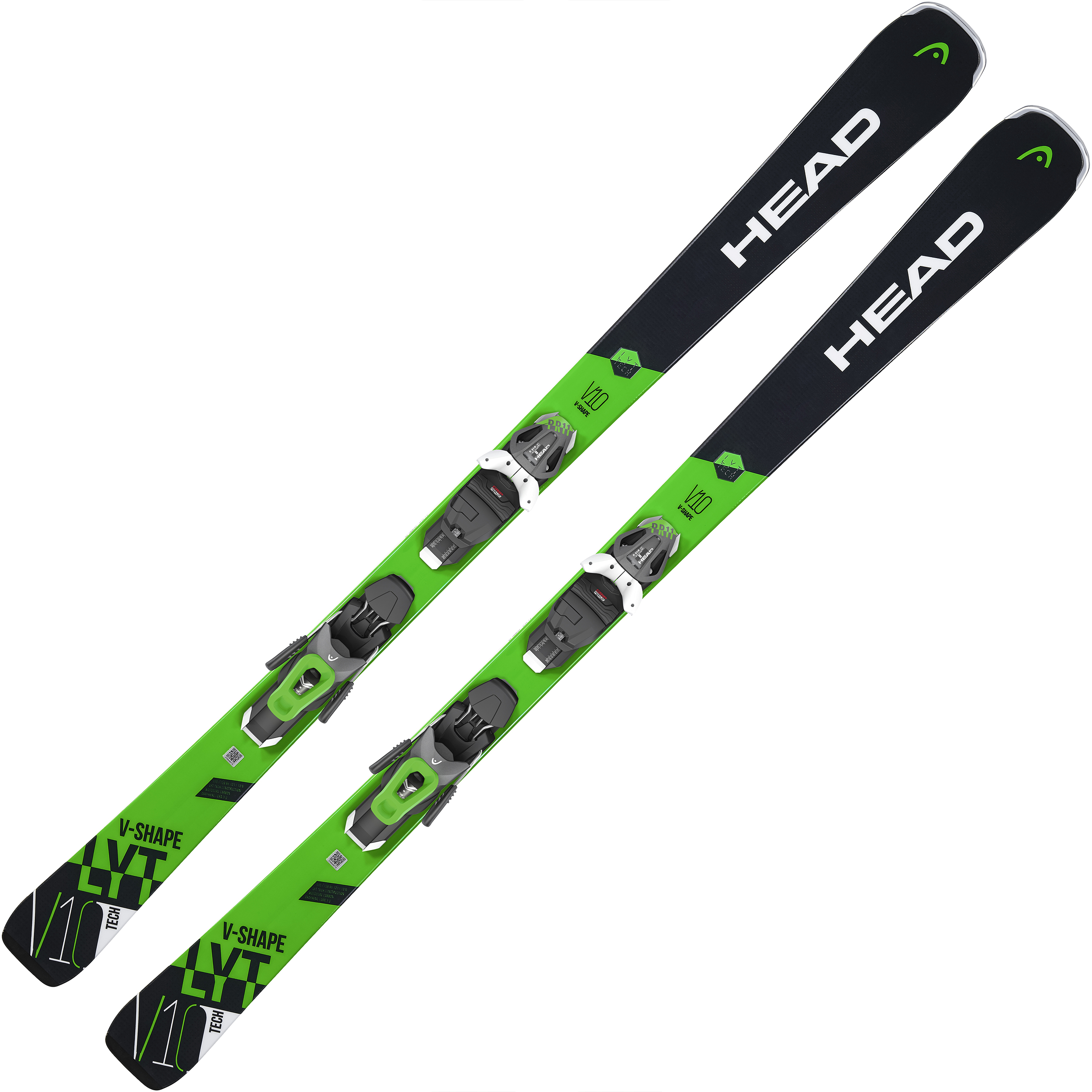 Head V-Shape V10 Skis with Bindings - Unisex | MEC