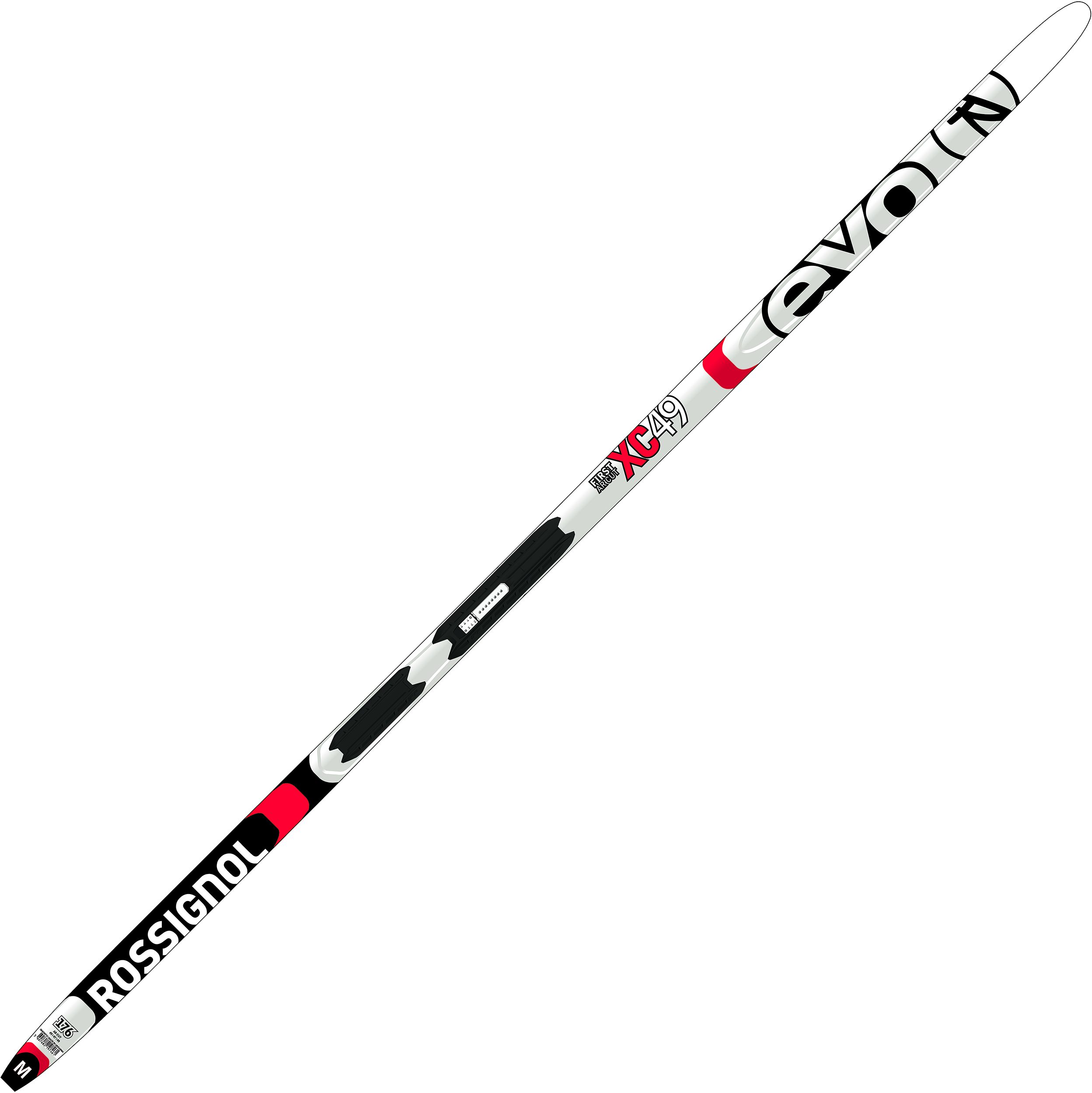 Rossignol Evo XC 49 First Skis + Bindings - Unisex | MEC