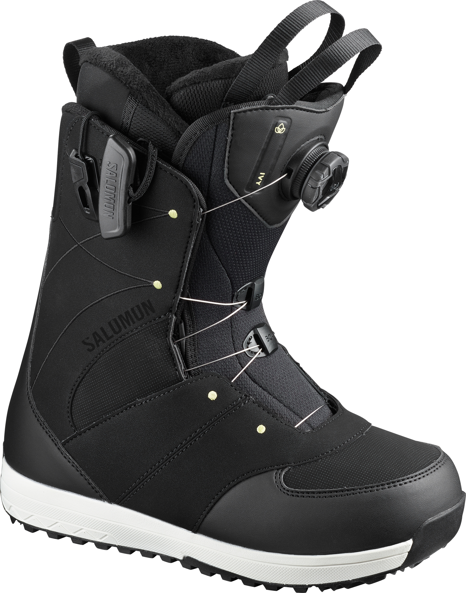 SALOMON　IVY BOA 25.5センチ Ivy Boa Sj Boa Snowboard Boots | Cream / Peach Fuzz / Orchid Petal