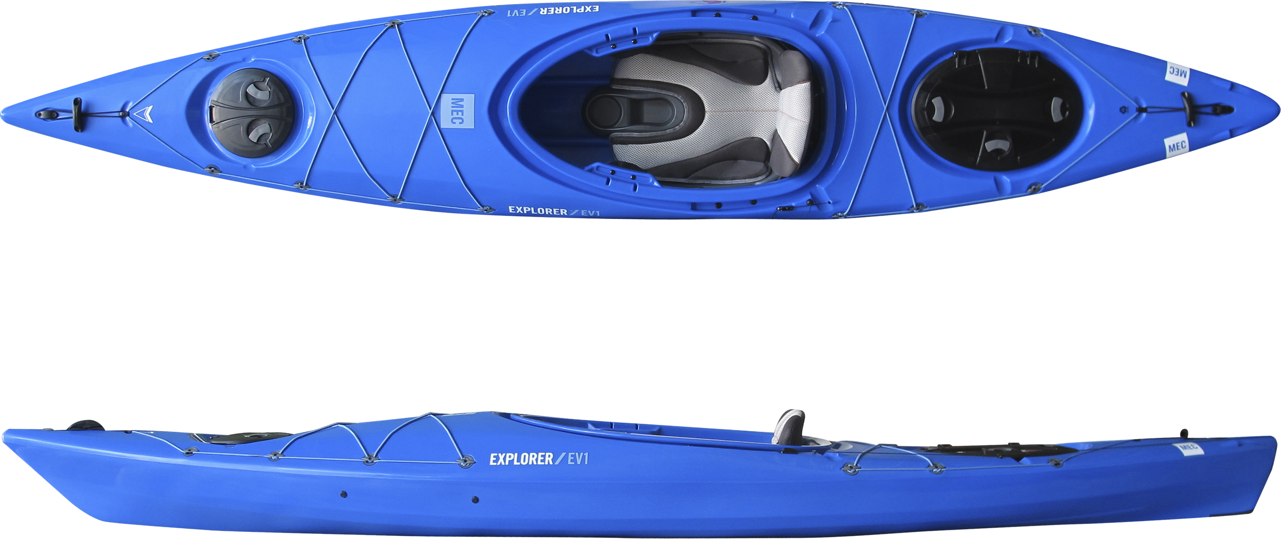 mecページです。 MEC Explorer/EV1 125 Kayak with Skeg | MEC