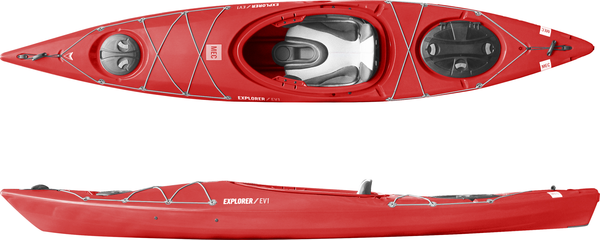 MEC Explorer/EV1 125 Kayak with Skeg | MEC
