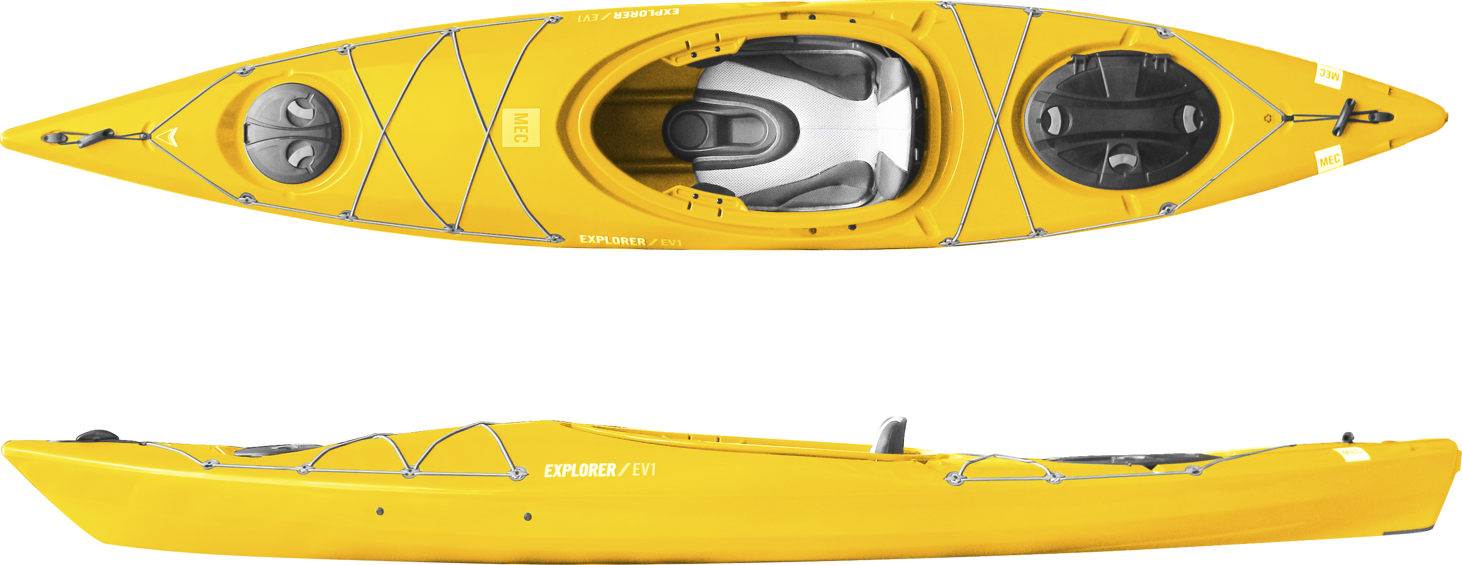 MEC Explorer/EV1 125 Kayak with Skeg | MEC