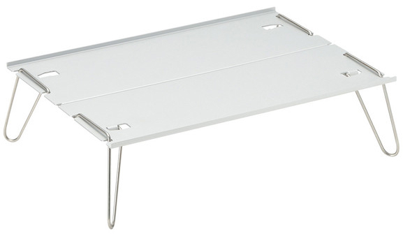 Snow Peak OZEN オゼン Snow Peak Ozen Solo Table, SLV-171, Aluminium, Lightweight