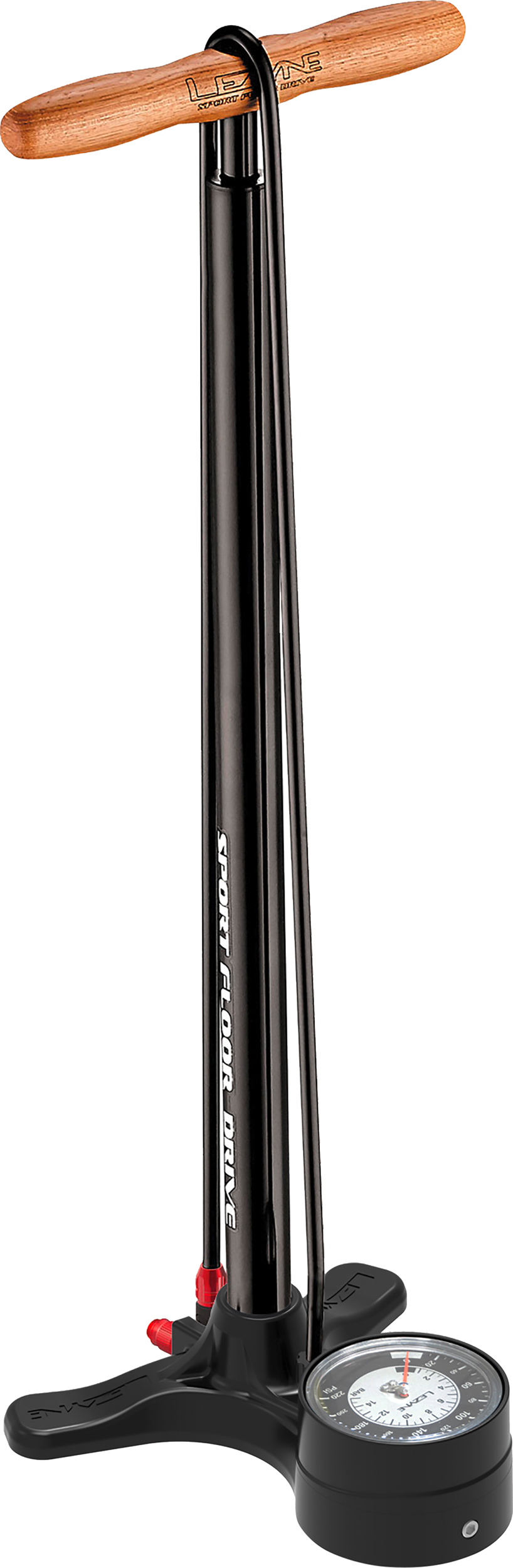 Lezyne Sport Floor Drive Pump - Black