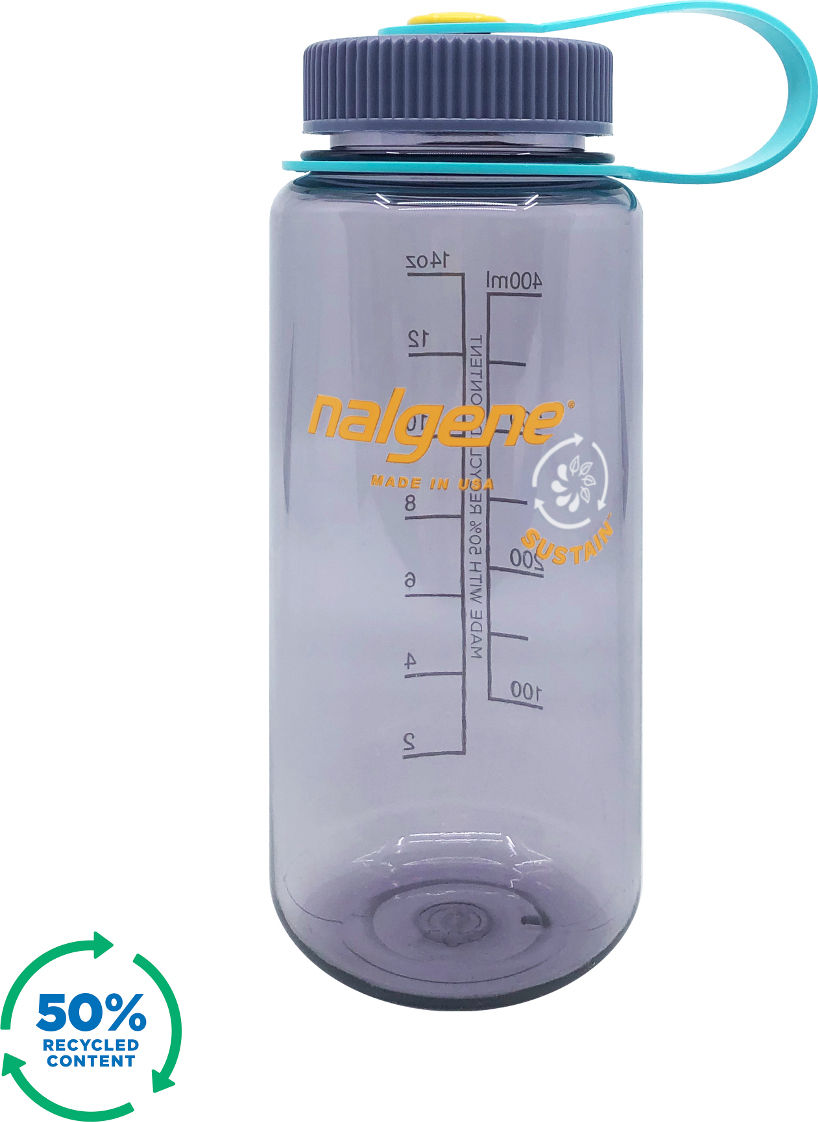 Nalgene Sustain Wide Mouth Water Bottle 500ml | MEC